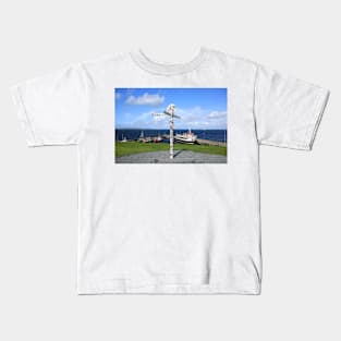 John O' Groats Sign Post Kids T-Shirt